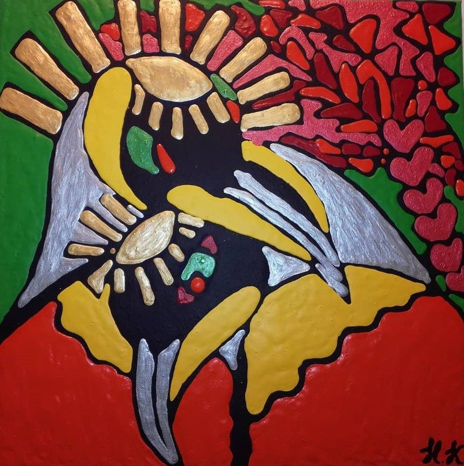 Выставка «Разукрась свой мир счастьем» в библиотеке № 55 – события на сайте «Московские Сезоны»