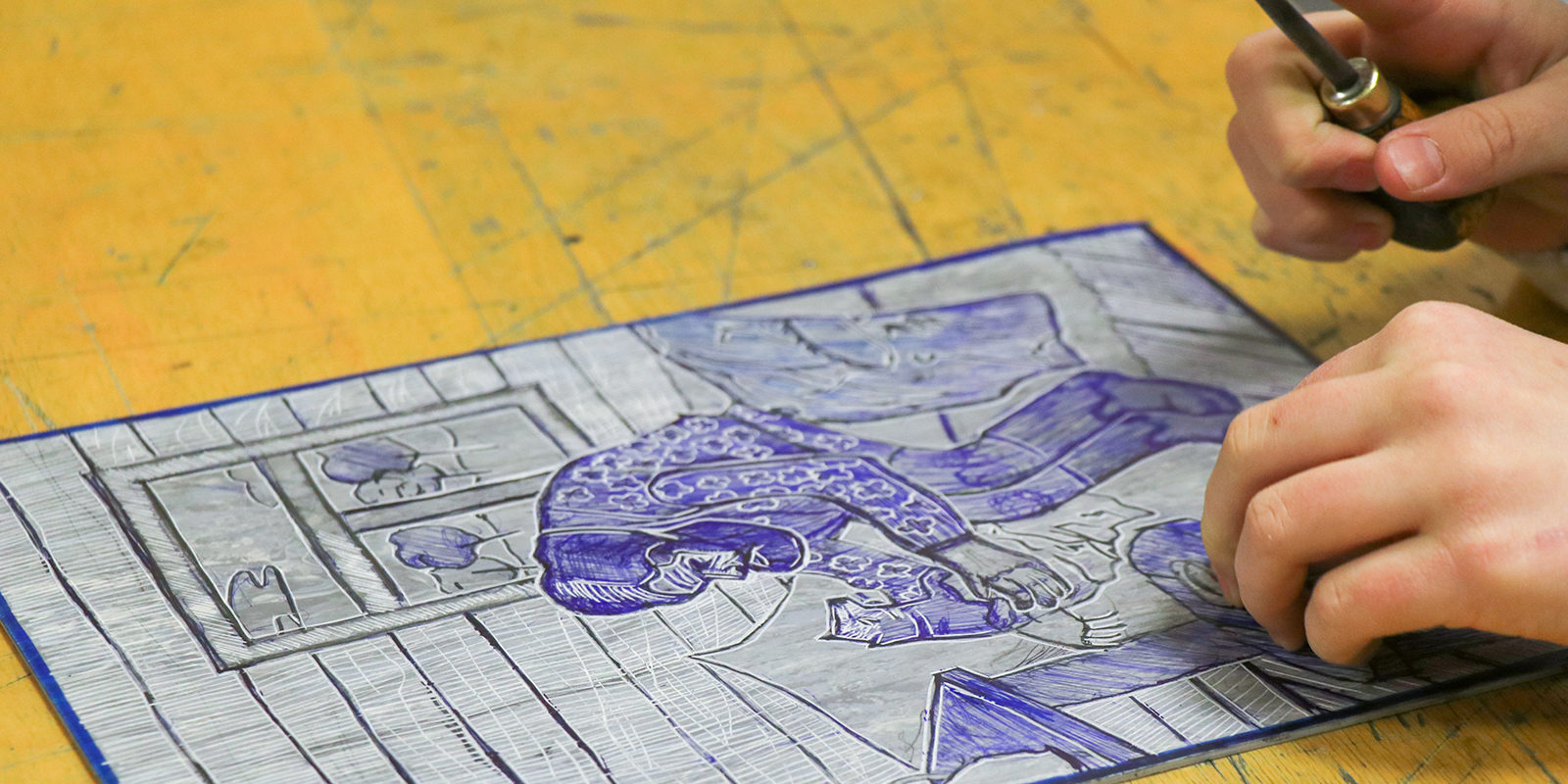 Мастер-класс «Линогравюра» в КЦ «Москворечье» – события на сайте «Московские Сезоны»