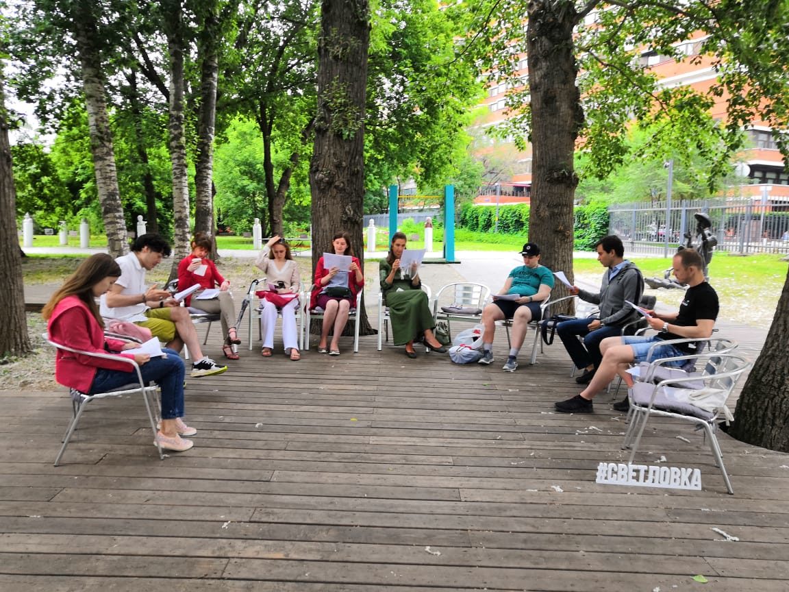 Читка киносценария «12 разгневанных мужчин» – события на сайте «Московские Сезоны»