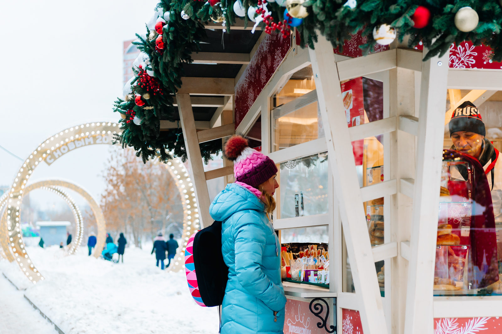 «Путешествие в Рождество» в сквере по Олонецкому проезду – события на сайте «Московские Сезоны»