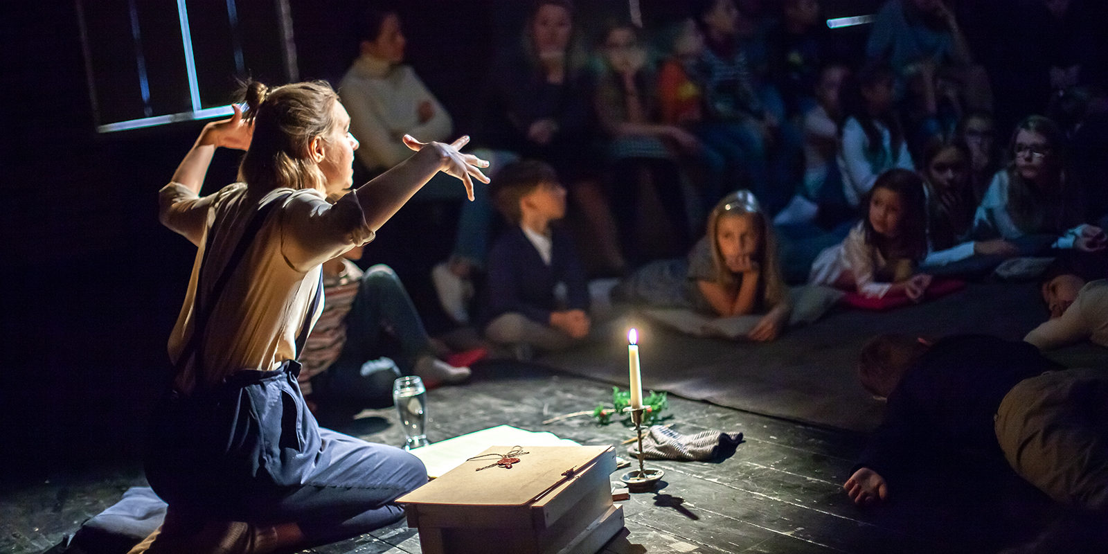 Спектакль «Таинственная история с привидениями» в парке «Зарядье» – события на сайте «Московские Сезоны»