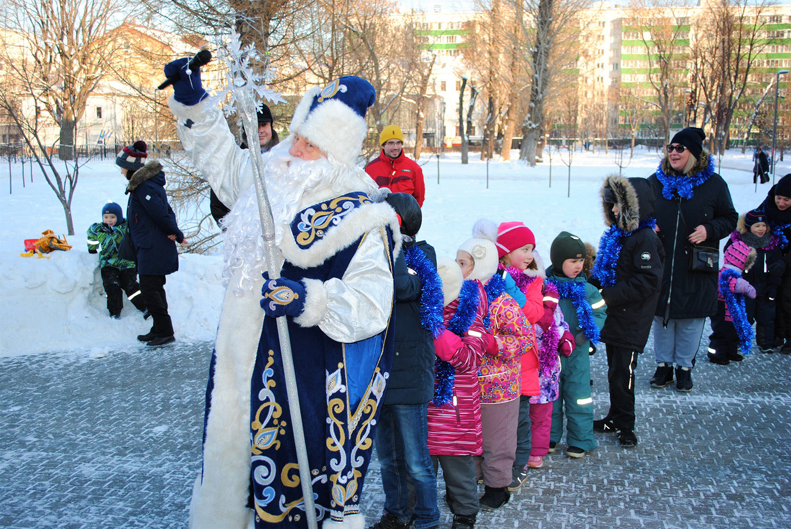 Праздничная программа «Новогодний переполох» в Таганском парке – события на сайте «Московские Сезоны»