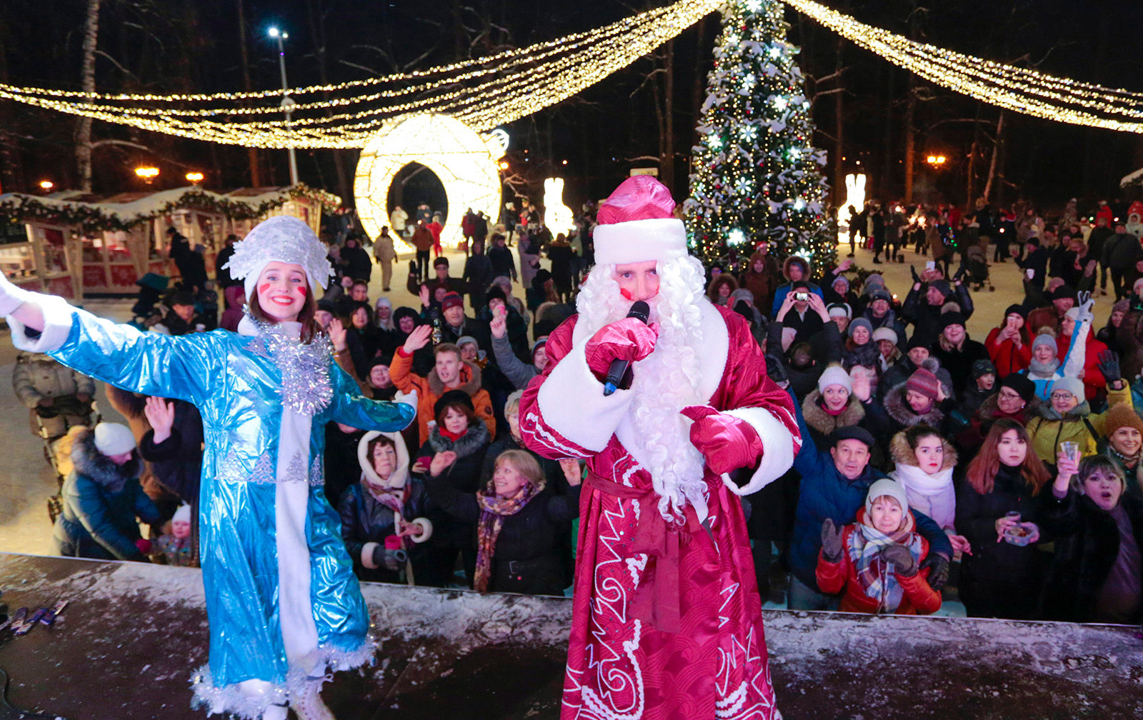 Новогодняя ночь в парке «Фили» – события на сайте «Московские Сезоны»