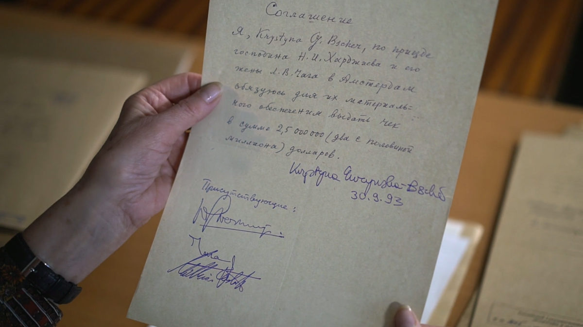 Предпремьерный показ фильма «Харджиев. Последний русский футурист» – события на сайте «Московские Сезоны»