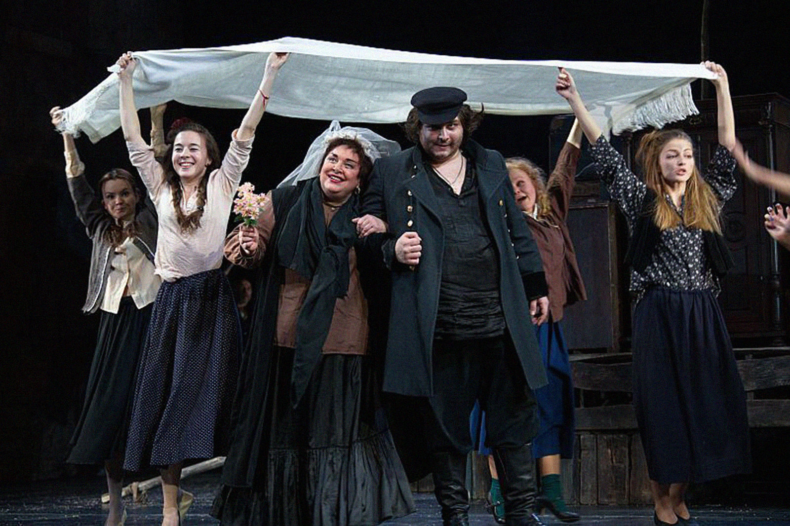 Спектакль «Улыбнись нам, Господи» в Театре Вахтангова – события на сайте «Московские Сезоны»