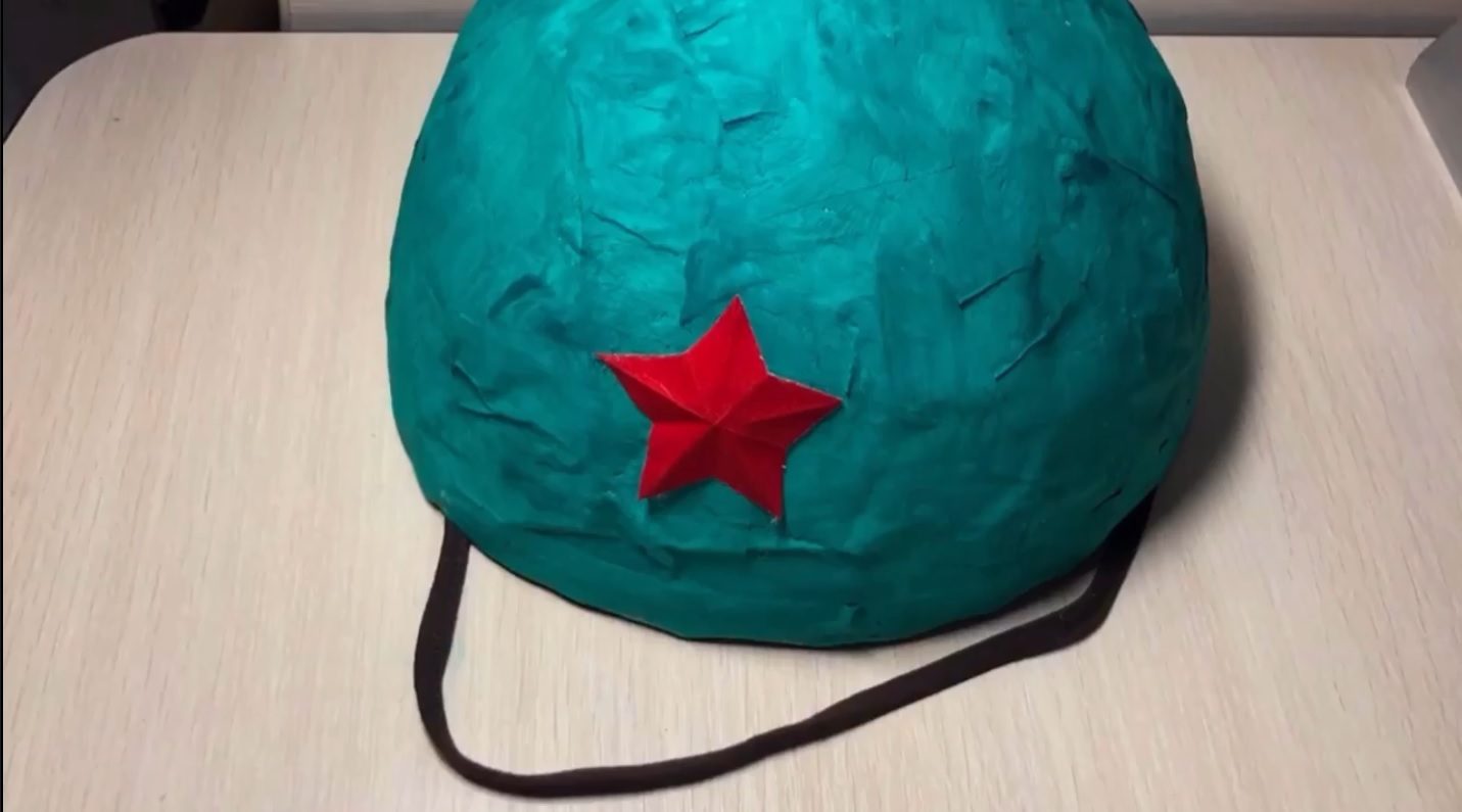 Онлайн-мастер-класс «Солдатский шлем» – события на сайте «Московские Сезоны»