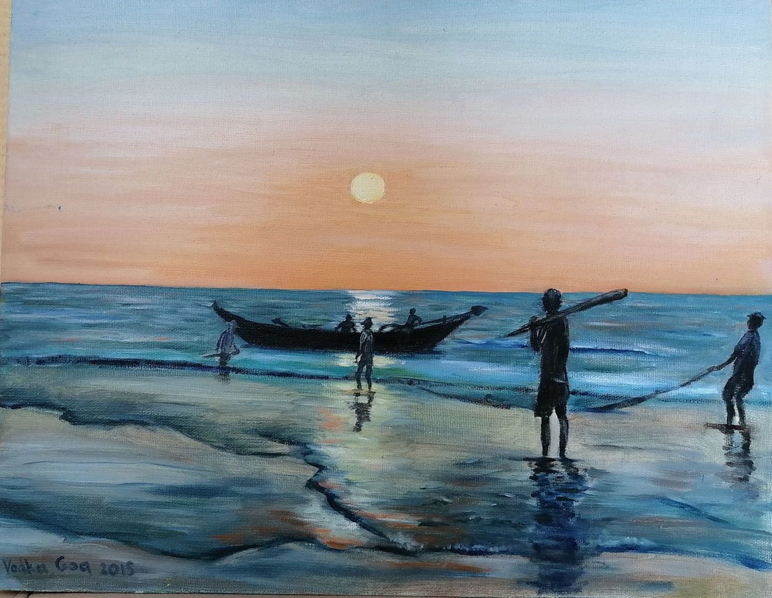 Выставка «Море внутри — море снаружи» в галерее-мастерской «Варшавка» – события на сайте «Московские Сезоны»