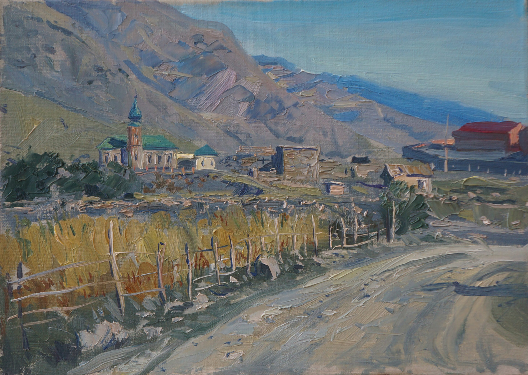 Выставка «Чечня, Осетия, Донбасс» в Школе акварели Сергея Андрияки – события на сайте «Московские Сезоны»