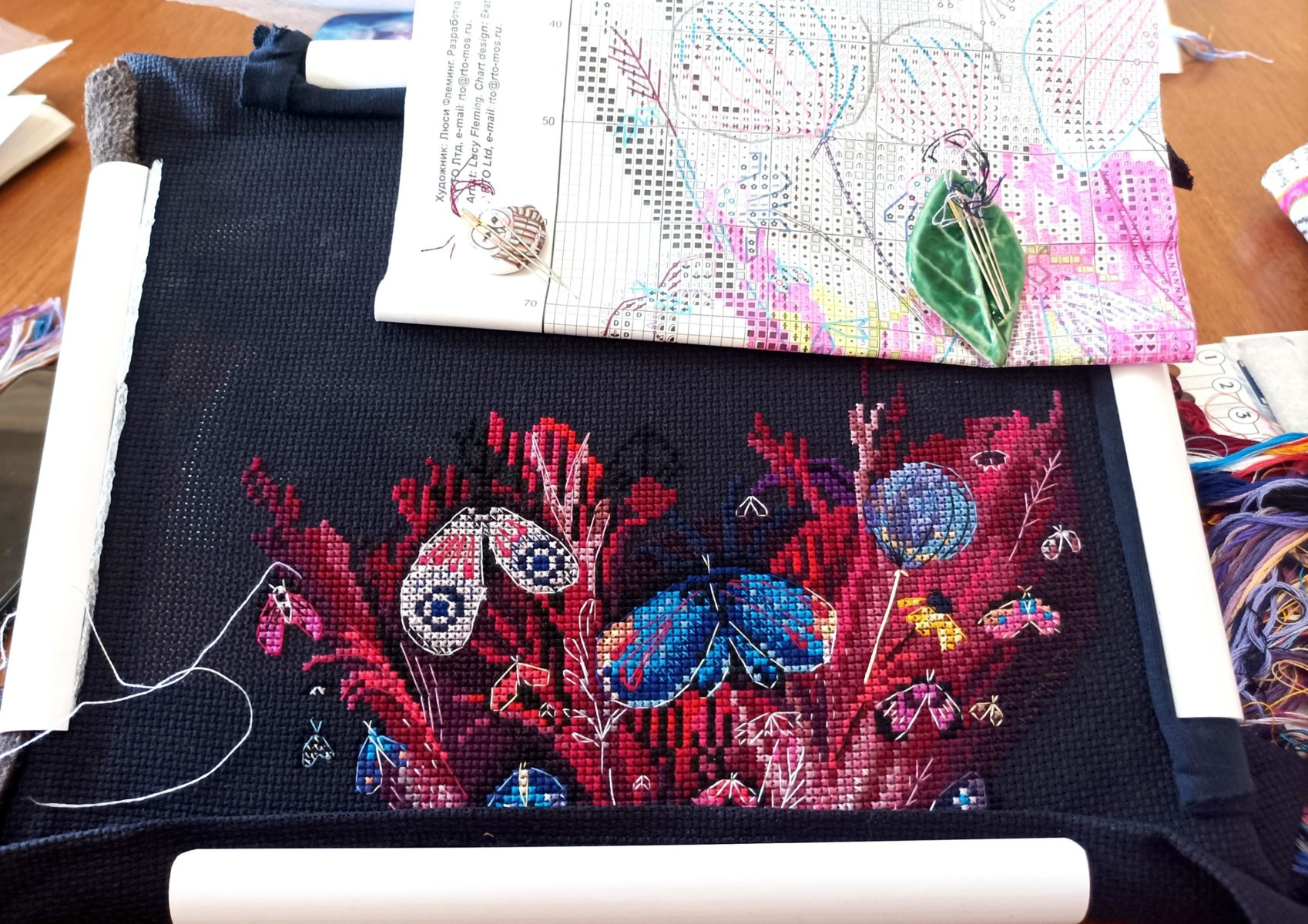 Встреча клуба вышивальщиц «Лето в крестиках» в Библиотеке-читальне имени А. С. Пушкина  – события на сайте «Московские Сезоны»