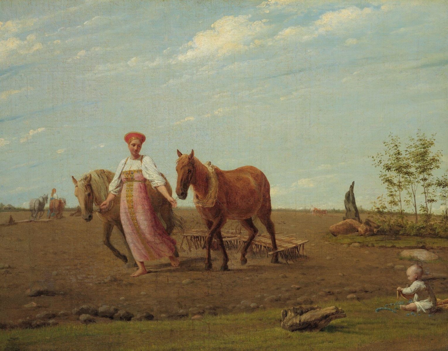 Выставка «Алексей Венецианов. Пространство, свет и тишина»  – события на сайте «Московские Сезоны»