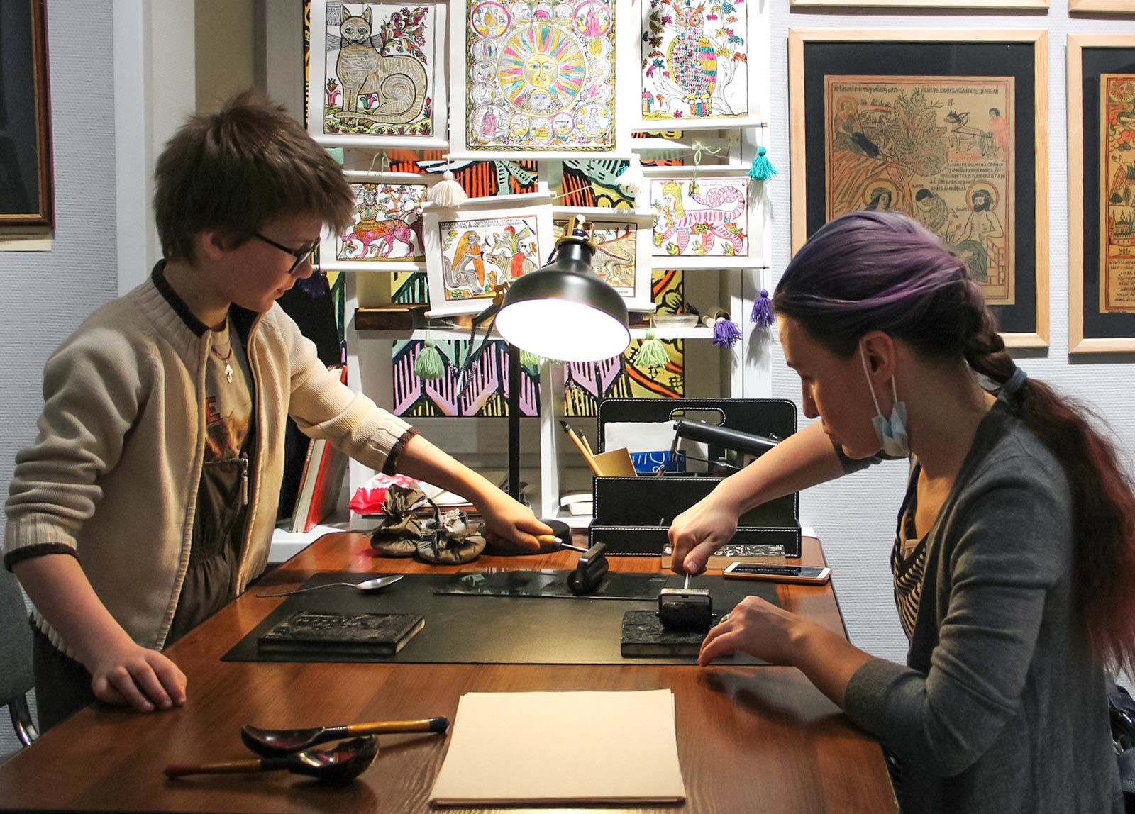 «Мастера лубочной картинки» в экспозиции «Народные картины» Галереи Ильи Глазунова – события на сайте «Московские Сезоны»