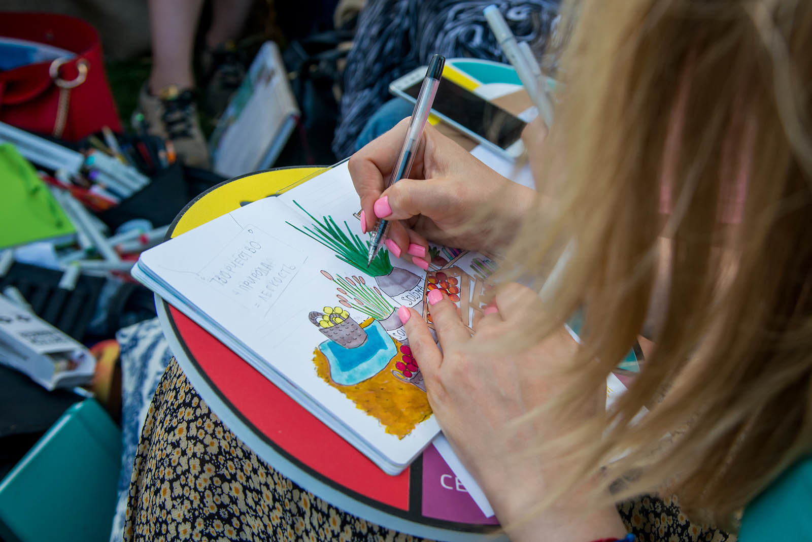 «Travel-скетчинг» в библиотеке № 99 – события на сайте «Московские Сезоны»