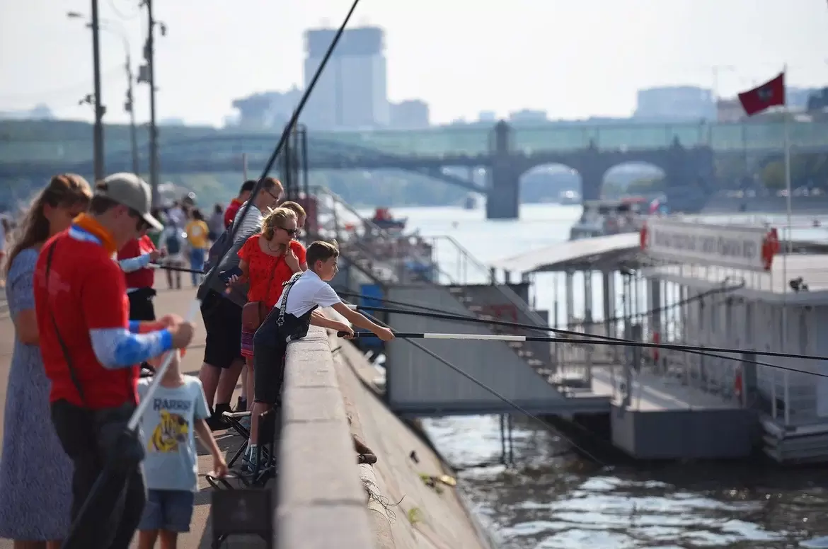 Городская рыбалка в Парке Горького и «Лужниках» – события на сайте «Московские Сезоны»