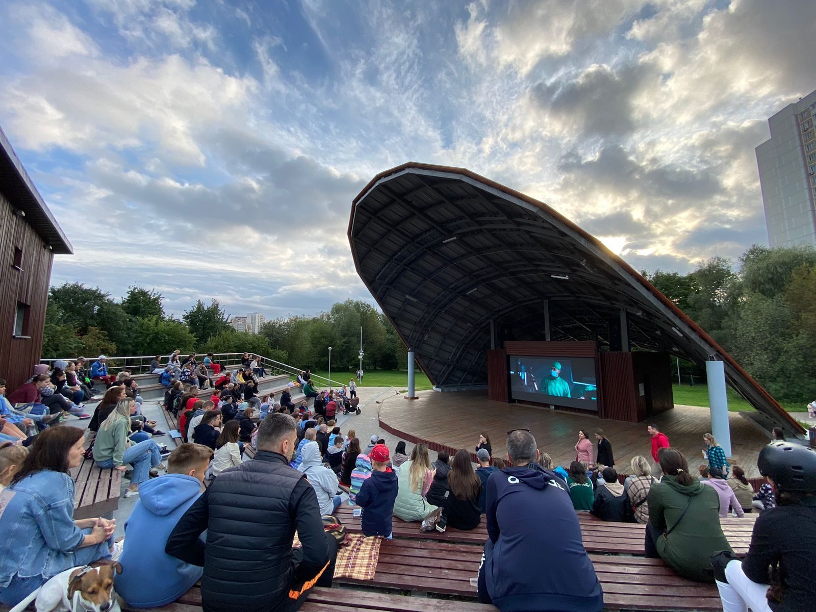 Кинопоказы в парке «Ангарские пруды» – события на сайте «Московские Сезоны»