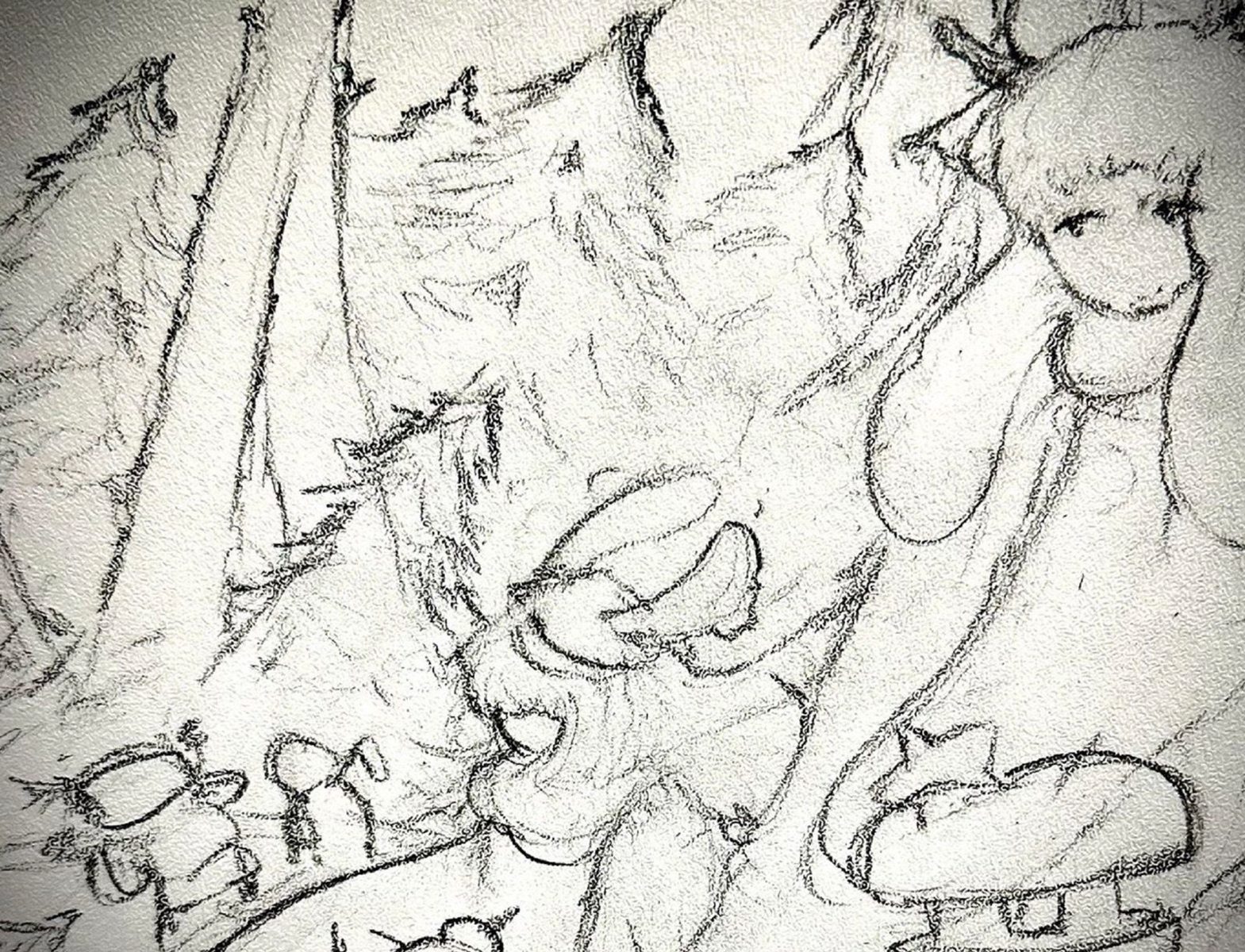 Мастер-класс по скетчингу в клубе «Огонек» – события на сайте «Московские Сезоны»