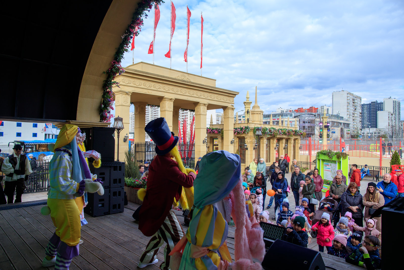 Весенние зарисовки и шоу на офире в Митино – события на сайте «Московские Сезоны»