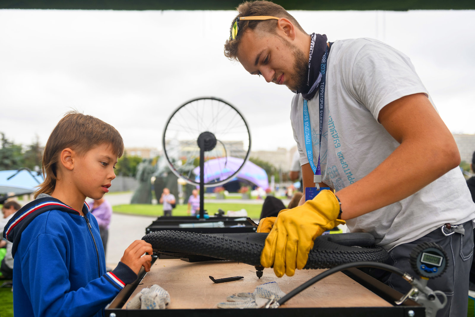 Мастер-классы «Веломастерская: шиномонтаж» – события на сайте «Московские Сезоны»
