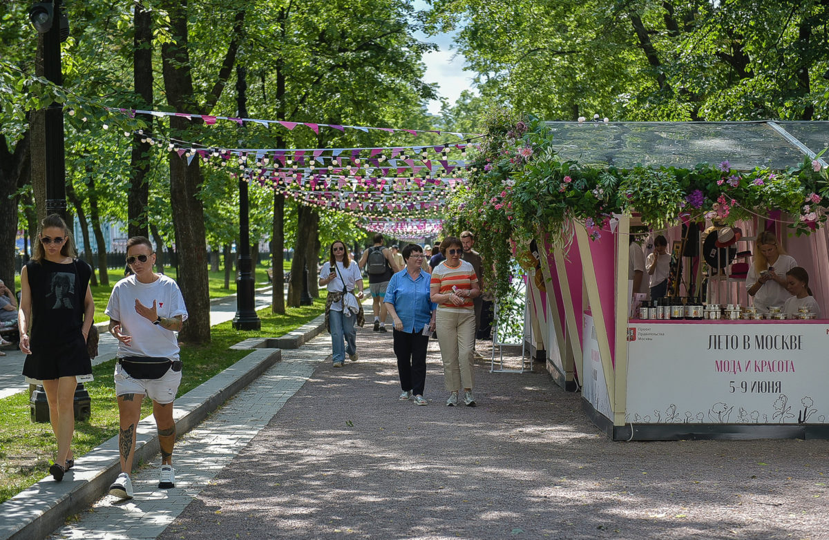 Лето в Москве. Мода и красота